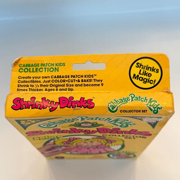 Vintage SEALED Cabbage Patch Shrinky Dinks and Cabbage Patch Kids Figure - Picture 6 of 10